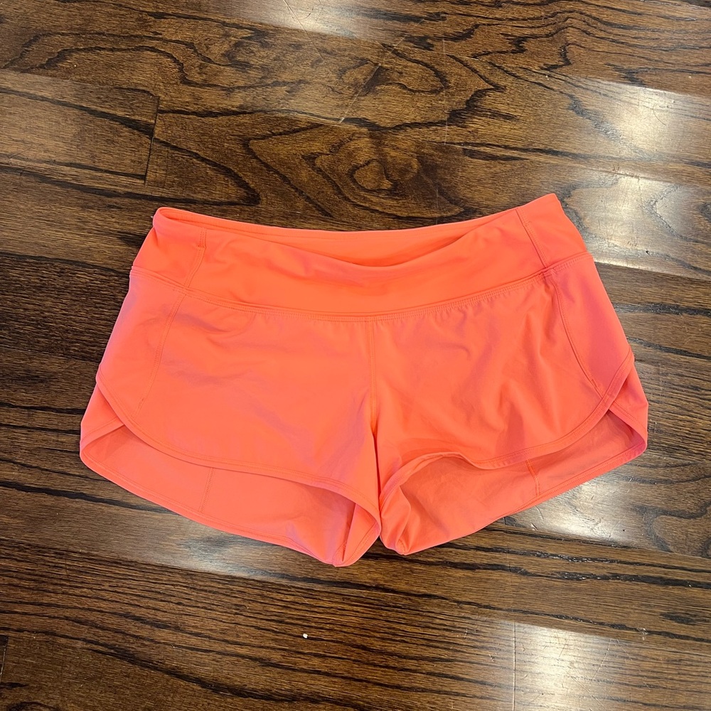 Women's Orange Shorts